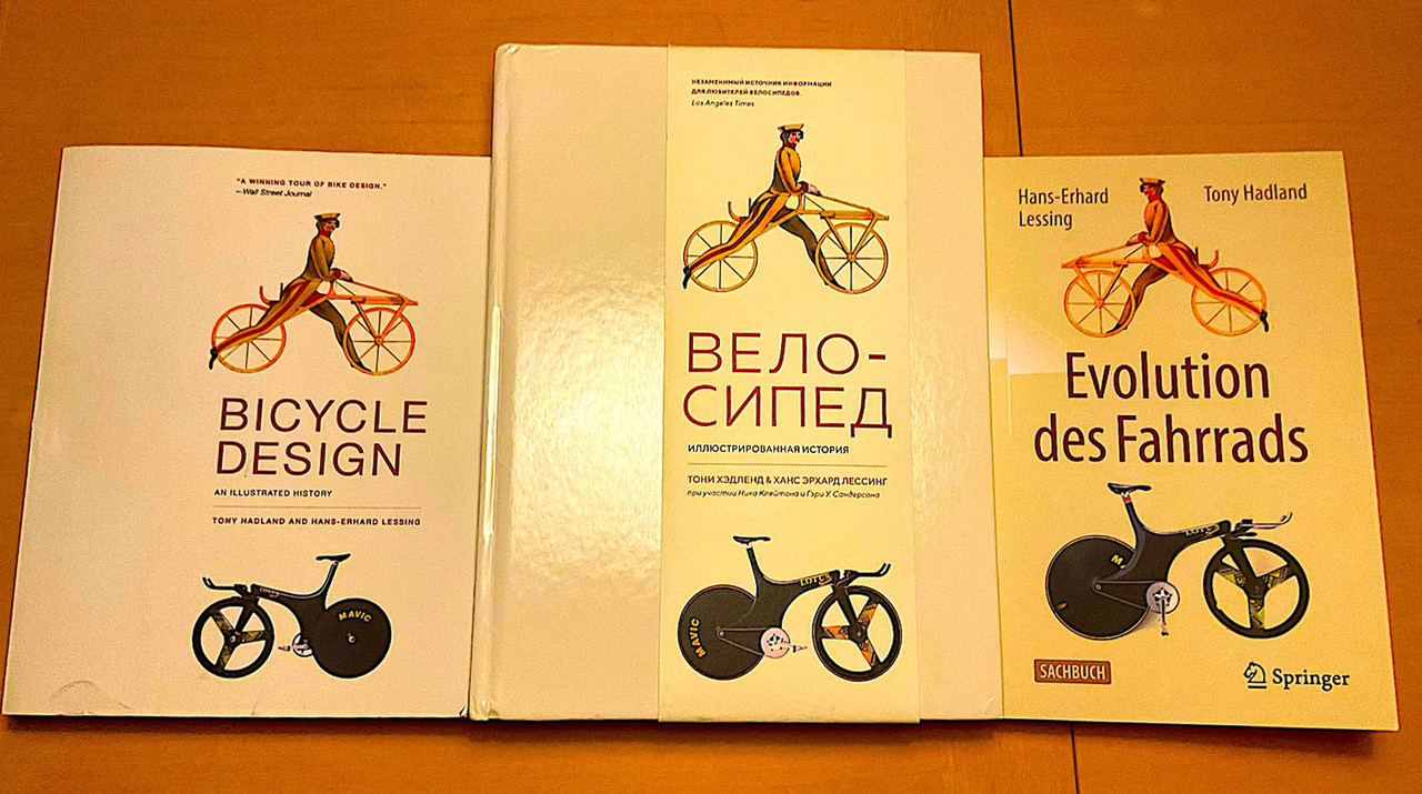 Lessing/Hadland: BICYCLE DESIGN: AN ILLUSTRATED HISTORY