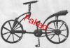 Bild: Faked scribble in 1974: chain bicycle